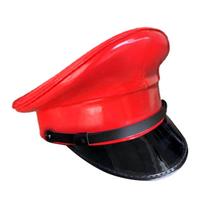 Hat Props Deluxe Peaked Faux for Nightclub Stage Performance Halloween Cosplay