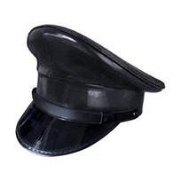 Hat Props Deluxe Peaked Faux for Nightclub Stage Performance Halloween Cosplay
