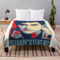 Shakin' Stevens Throw Blanket 75cm*90cm white