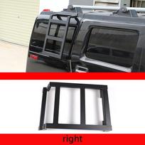 For Hummer H2 Tail Ladder, Car Rear Tailgate Ladder, External Accessories for Climbing Tools, Aluminum Alloy 2003-2009 Models 1P