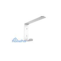 Shelf holder Bolis Italia AA4F020, 20x4 cm, white