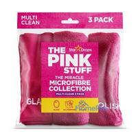MICROFIBER CLOTHES THE PINK STUFF 3PCS