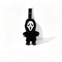Ghost Face Mystery Blind Box Vinyl Plush Keyring, Cute and Spooky-Themed Bag Accessory, Keyring 2A