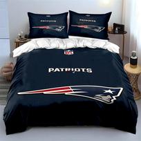 New England Patriots Logo Design Bedding Set (1 duvet cover, 2 pillowcases, duvet not included) sofas 140x200cm