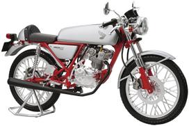 Aoshima Bunka Kyozai The Bike Series 66 Honda AC15 Dream 50 1997 Custom Plastic Model Kit Co., Ltd. (AOSHIMA) 1/12 No. balta