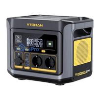 Portable Power Station - VTOMAN FlashSpeed600 600 W 499 Wh LiFePO4 1,200 W Maximum Power UPS 8 Ports Expandable Up to 2,