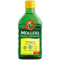 Moller' Norwegian Lemon Cod Liver Oil 250 S