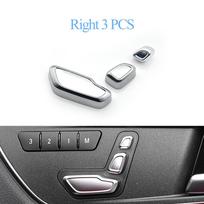 Priekinės sėdynės reguliavimo atramos galvos jungiklio mygtuko dangtelis Benz A B C E ML GL GLE GLK CLS W204 W212 W207 W166 X204 W218 W172 W246