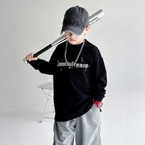 Boy Long Sleeve T Shirt Spring Autumn Casual Kids Basic Top 170cm