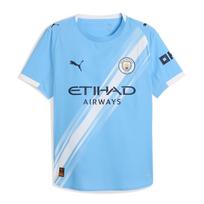 PUMA Manchester City Soccer Jersey Player Edition Men's Blue M