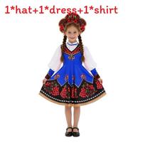 Childrens Dance Suit With Game Theme For Stage Performance And Cosplay Parties Blue Girl,ChildS blue