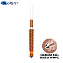 For Creality Hi Combo 0.2/0.4/0.6/0.8mm Quick-Swap Nozzles Kit Titanium Alloy Heat Break High Flow Nozzle For K2 Plus Hi combo 0.8mm