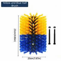 Quick-Connect System Massage Grooming Tool Cylinder Brush Back Scratching Brush  For Horse Style E