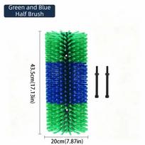 Quick-Connect System Massage Grooming Tool Cylinder Brush Back Scratching Brush  For Horse Style C