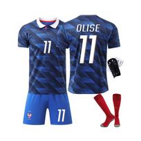 (mėlyna, 28) 26 FIFA Naujas sezonas Prancūzijos marškinėliai #11 Olise 28