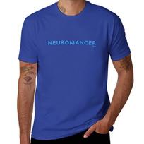 Neuromancer '84 Blue (William Gibson t-shirt, Neuromancer t-shirt, Hacker t-shirt) T-Shirt graphics mens designer t shirt S mėlyna