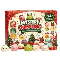 Soft Christmas Dumpling Advent Calendar Fidget Anxiety Relief Mystery Dumplings Toy Slow Resilience Decompression