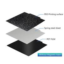 Pei Texture Sheet 235x235 For Ender 3 Elegoo Neptune 4 Pro Pet Peo Pey Magnetic Build Plate Sping Steel 3d Printer Heated Bed 235X235mm