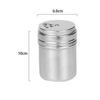 Stainless Steel Salt Sugar Bottle Multi-purpose Spice Pepper Shaker New Seasoning Jar L-Multi-purpose
