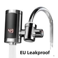 3000W Fast Heating Instant Water Heater Digital Display Heating Faucet  Kitchen EU Leakproof