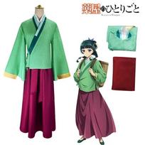 Anime Maomao Cosplay Kostiumas Vaistininko Dienoraščiai Kimono Mao Mao Uniformos Apranga Helovino Karnavalo Šventė Moterims XXL blue