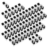 100Pcs Picture Frame Backing Clips Silver Metal Spring Turn Clips for Photo Frame Backboard Fastening Artwork Mounting Hardware
