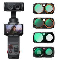 K&F Concept 115° Wide Angle Lens for Insta360 LUNA Ultra Wide-angle Filter ND Filter CPL Filter 1/4 Black Diffusion Filter Kits