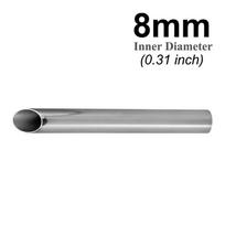 1Pcs Stainless Steel Piercing Receiving Tube Safe Body Jewelry Piercing Tool for Novice Professional Piercer B