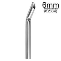 1Pcs Stainless Steel Piercing Receiving Tube Safe Body Jewelry Piercing Tool for Novice Professional Piercer H