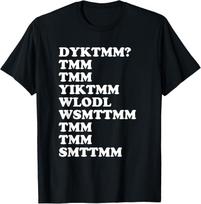 Do You Know The Muffin Man DYKTMM Nostalgic Saying Quote Gift Unisex T-Shirt 150 black