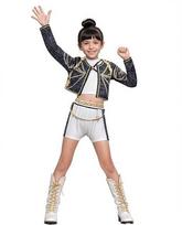 Girls' Outfit Mira Cosplay for Stage Halloween 150cm black