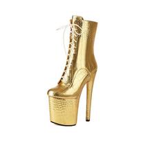 20cm Sexy Women Shoes Pole Dance Shoes Pumps Party Club Platform High-heeled Shoes Model Boots Shoes 39 auksas