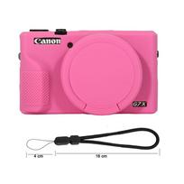 Canon G7XIII G7X3 Silikoninis dėklas Kameros korpuso apsauga Apsauginis apvalkalas Canon Powershot G7X Mark III Kameros priedai