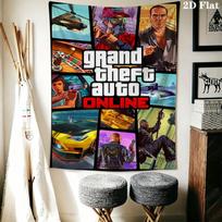 Grand Theft Auto Online Bedding 1 Duvet Cover 2 Pillowcase Without Core Soft And Comfortable Duvet Cover And Pillowcase Bedding Set 130cm x 150cm
