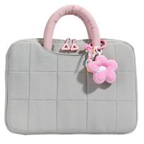 Cute Tablet Sleeve Pouch 14 Inch Tablet Sleeve Case for Lenovo Dell LG HP For Lenovo Dell LG HP pilka