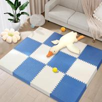 Thick 2.5cm Baby Play Mat EVA Foam Tiles Interlocking Anti-Slip Puzzle Carpet for Children's Room Toddler Safety Floor Mat 4Pc