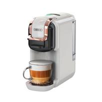 HIBREW H2B Coffee Capsule Maker, 5-in-1 Multi Capsule Coffee Machine, Compatible with DG/Nes/ES Pods Ground Coffee Automatic Shut-off Perfect Espresso