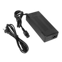 42V 2A   Electric Balance Scooter   Adapter 3-Prong Inline for 36V Lithium Battery black