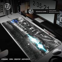 Rocket League Mouse Pad Gamer Computer Large x XXL For Desk mat Keyboard Esports gaming accessories mousepad x Gift 40x80x0.2cm