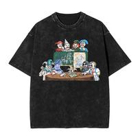 Jokers Playing Card T Shirts Men's  Pure Cotton Vintage T-Shirt O Neck Balatro Tee Shirt Short Sleeve Clothing Printed S