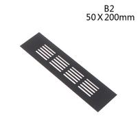 Parts Accessories Household Air Vent Grille Wall Ventilation Cover Wardrobe 50*100-600mm Aluminum For Cupboard