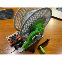 Filament Spool Winder for Bambu Lab P1S / X1 / X1C / P1P Assembled Filament Spool Switcher for Bambu AMS UPGRADED Accessories white n green