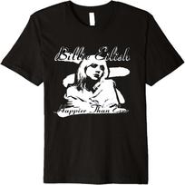 Official Billie Eilish Happier Than Ever Black Premium T-Shirt XXL black