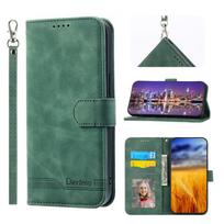 Dėklas Xiaomi Poco X3 Pro, verslo magnetinis odinis atverčiamas su stovu, piniginė, telefono dėklas, skirtas Xaomi Mi X3 Poco M3 F3 PocoX3 NFC dėklams Poco M3 Pro 5G žalia