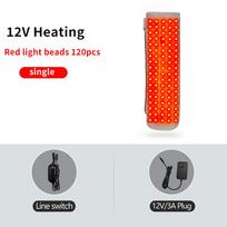 Red Light Therapy Arm Massager Tenosynovitis Wrist Sprain Relief Finger Stiffness Ease Blood Circulation Boost Hand Warmer EU-Plug red