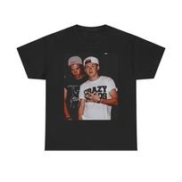 Harry Styles & Niall Horan Vintage Graphic Tee | Y2K Boyband Photo Shirt S gray