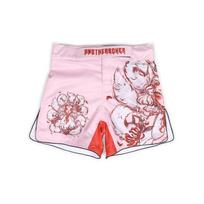 Unisex MMA Shorts BJJ Jiu Jitsu Grappling Training Lightweight Stretchable Fight Pants XXXL white