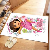 Dora Tutu Tuesday kvadratiniai kilimai yra puikus pasirinkimas svetainėms, miegamiesiems, namų dekoravimui ir kaip dovanos. 40cmx60cm