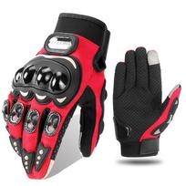 Motorcycle Gloves Wearable Moto Motocross Breath Touch Screen Racing Motorbike Bicycle Protective Gears Summer Guantes Glove XL black