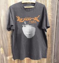 Vintažiniai Bjork marškinėliai 90-ųjų Alternatyvios muzikos grafiniai marškinėliai Anglies spalvos S-5XL XXXXL black